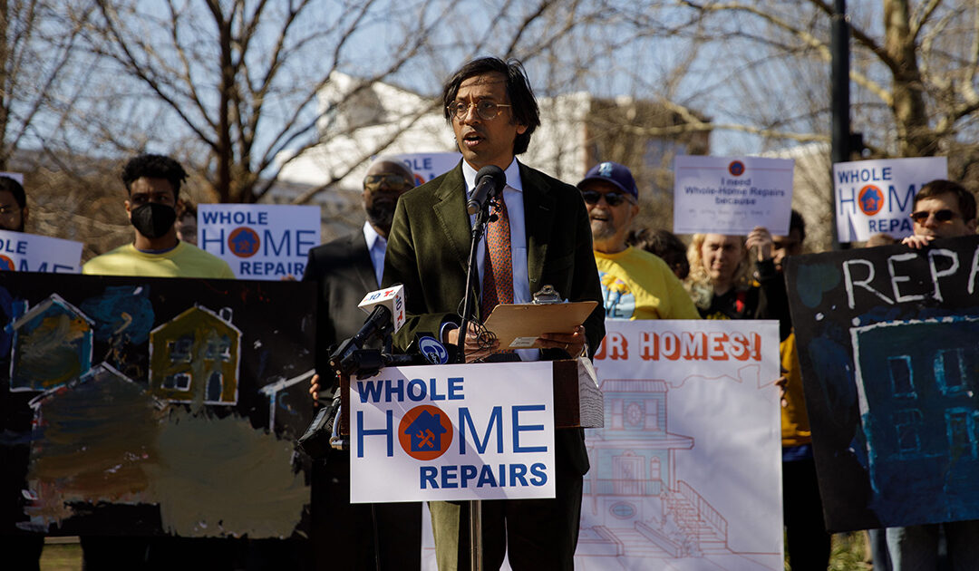 Senator Nikil Saval and Advocates Call for Passage of Whole-Home Repairs Act