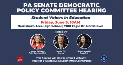 Policy Hearing - Student Voices in Education - June 3, 2022