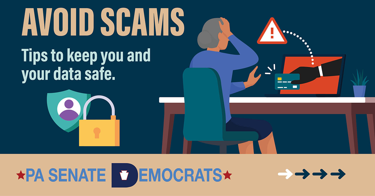 Avoid Scams - Tips to keep you and and your data safe