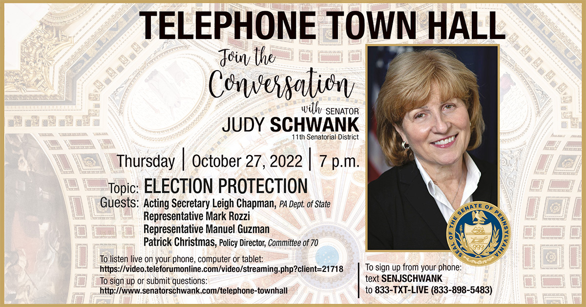 Telephone Town Hall - October 27, 2022
