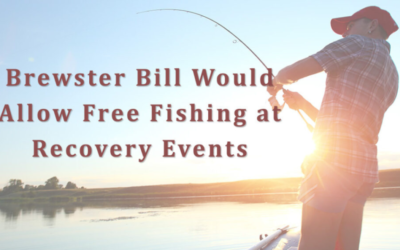 El proyecto de ley de Brewster permitiría pescar gratis en eventos de recuperación