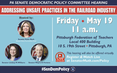 Policy Hearing - Addressing Unsafe Practices in the Railroad Industry