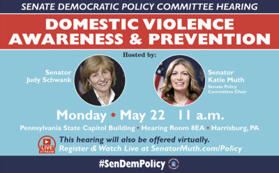 Policy Hearing - Domestic Violence Awareness and Prevention
