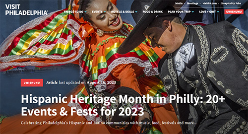 Hispanic Heritage Month in Philadelphia in 2022