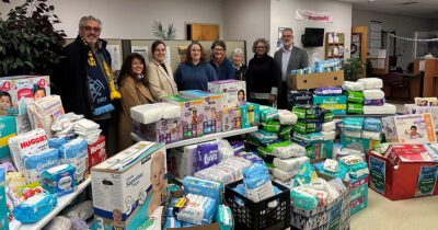 Delco State Elected Officials Collect Over 10K Diapers and Other Baby Items to Help Parenting Families
