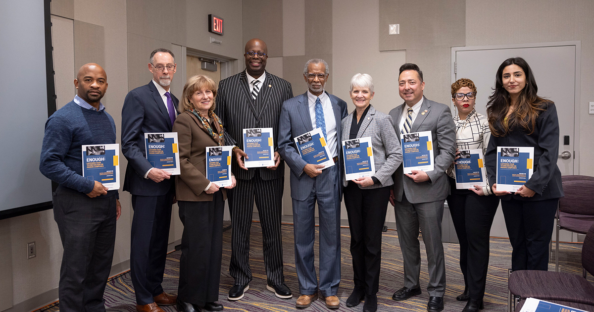 Senator Art Haywood (D-4 ) in partnership with Chad Dion Lassiter, MSW- Executive Director of the PA Human Relations Commission (PHRC), hosted a press conference to announce the release of The ENOUGH Report. 