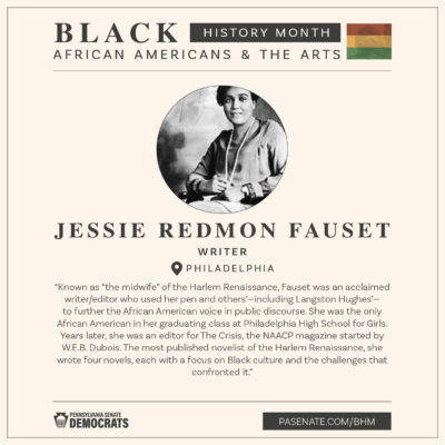 Jessie Redmon Fauset - Writer