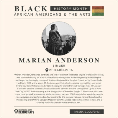 Marian Anderson - Singer