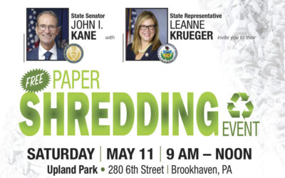 Kane, Krueger to Host Free Paper Shredding and Drug Takeback Event May 11