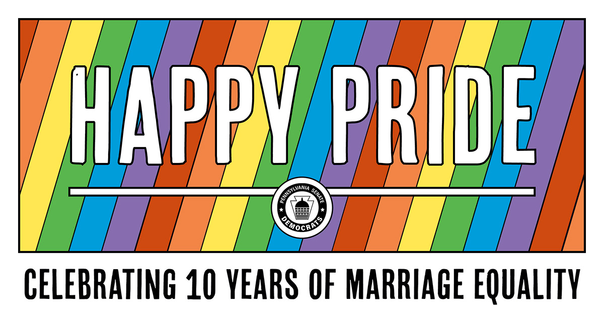 Happy Pride - Celebrating 10 Years of Marriage Equality