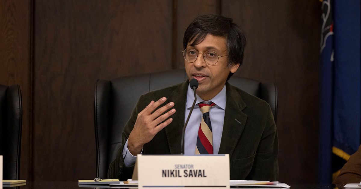 Senator Nikil Saval