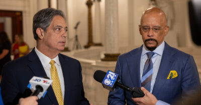 Senator Jay Costa and Senator Vincent Hughes