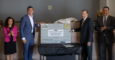 Cement Bank Groundbreaking