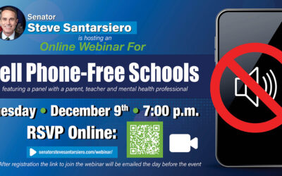 Senator Steve Santarsiero Hosts Webinar to Discuss Cell Phone-Free Schools