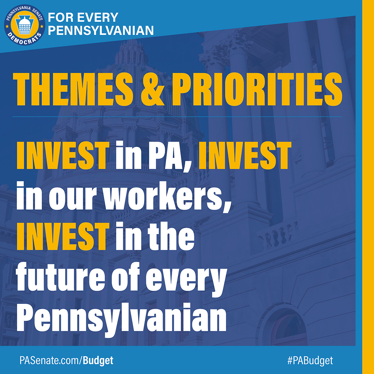2026-27 State Budget Proposal - Invest in PA
