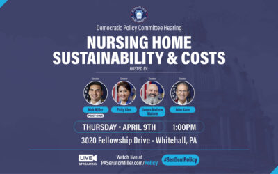 Senate Democratic Caucus Policy Committee Hearing on Nursing Home Sustainability & Costs