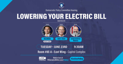 Policy Hearing - Lowering Your Electric Bill