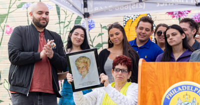 Senator Tina Tartaglione Celebrates Renaming of Wissinoming Park in Honor of her Mother Margaret Tartaglione