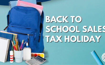 Boscola Applauds Adoption of Sales Tax Holiday for School Supplies