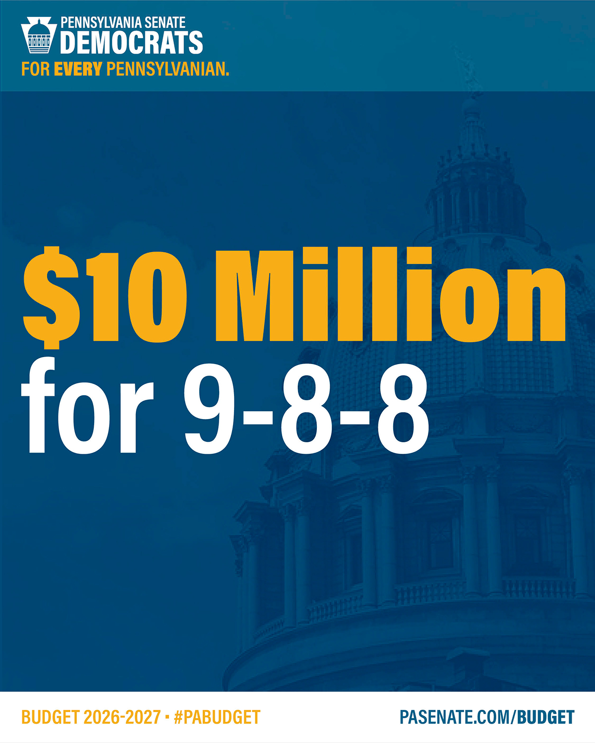 26-27_Caucus_Budget_710OneLiners15 $10 Million for 9-8-8
