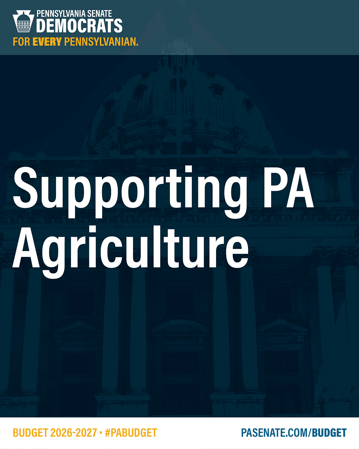 Supporting PA Agriculture Supporting PA Agriculture