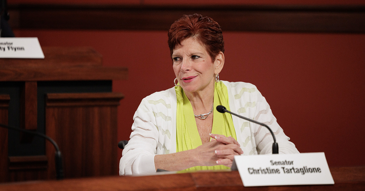 Senator Christine Tartaglione