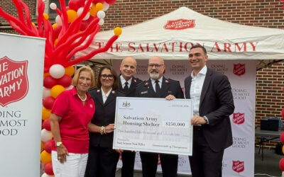 Sen. Nick Miller Presented The Salvation Army with $250,000 Check at 22nd Annual Backpack Giveaway & Community Street Fair