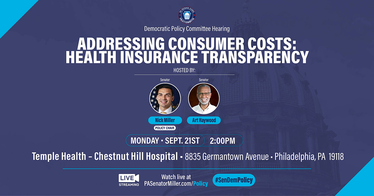 Addressing Consumer Costs: Health Insurance Transparency