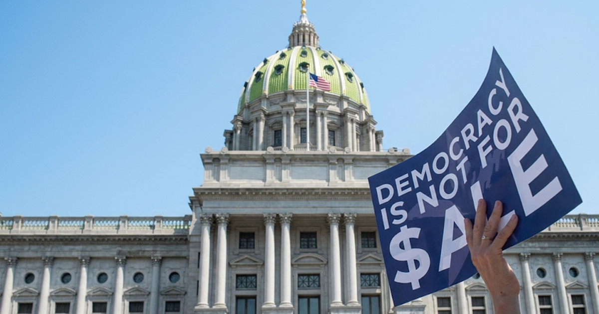 Democracy is not for sale