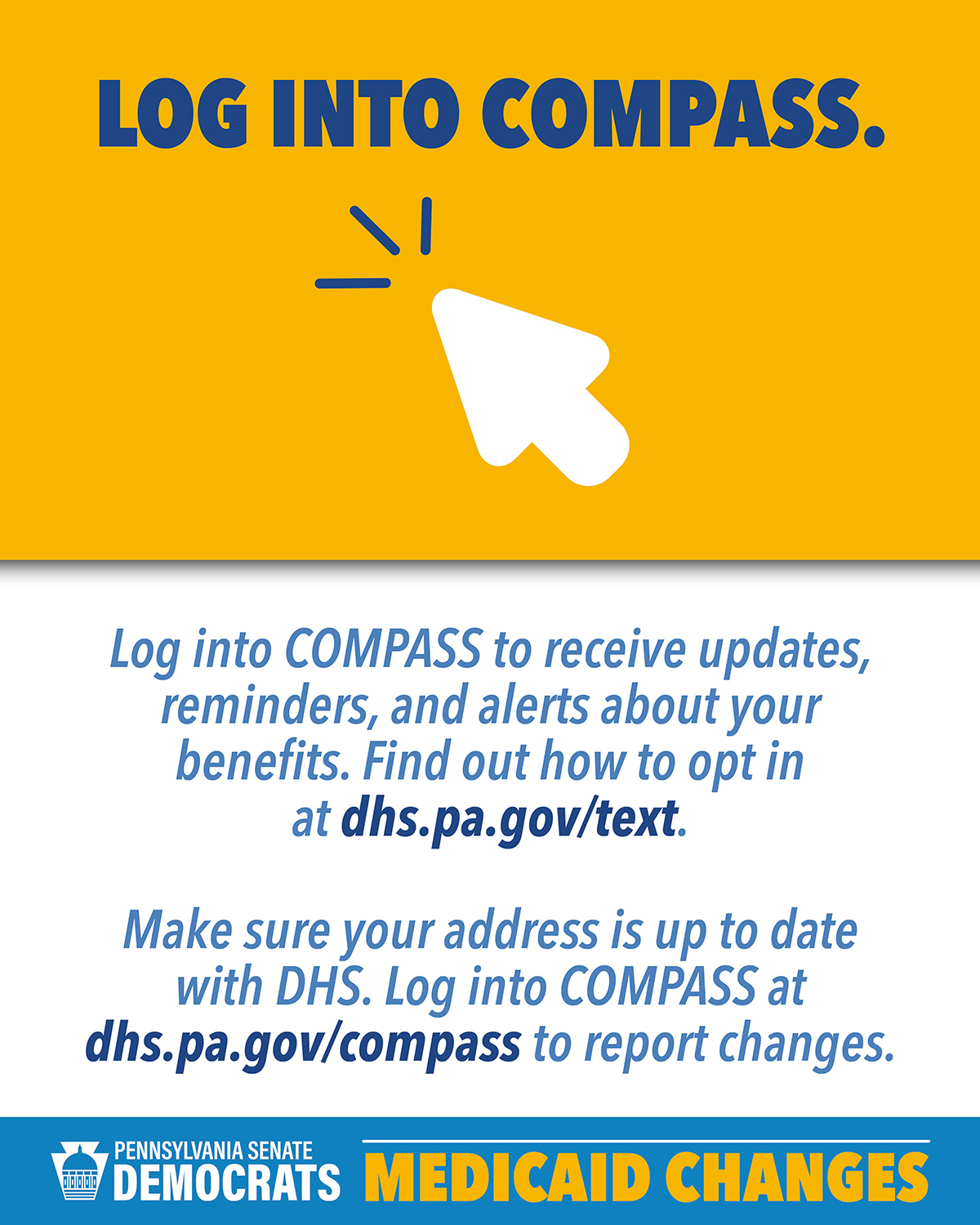 Log into Compass Log into Compass