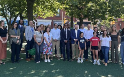 Senator Nikil Saval, Rep. Ben Waxman Join Greenfield Elementary School Community to Cut Ribbon for New Playground and Green Space
